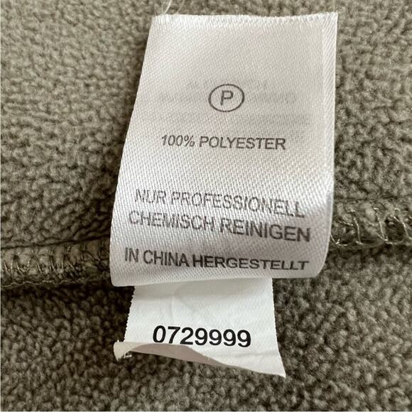 Joie Sage Green Boucle Sherpa Teddy Fleece Lined  Button Down Jacket - Medium - Picture 8 of 9